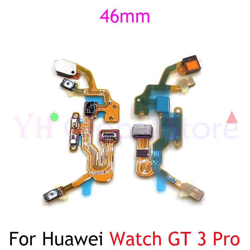 For Huawei Watch GT 3 GT3 Pro Power On Off Switch Volume Side Button Flex Cable Repair Parts