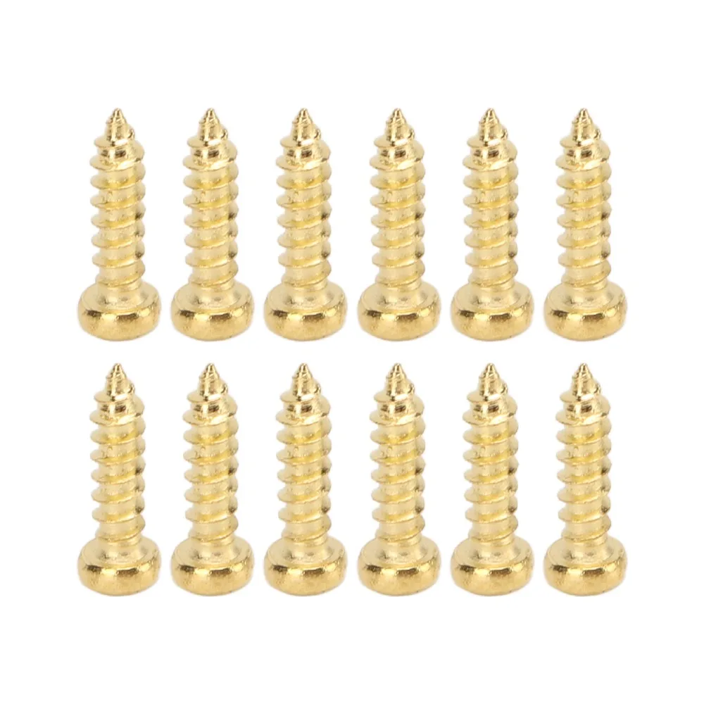 Metal Material Guitar Tuning Pegs 18:1 Gear Ratio Golden Guitar Tuning Keys 3+3 Configuration Guitar Machine Heads