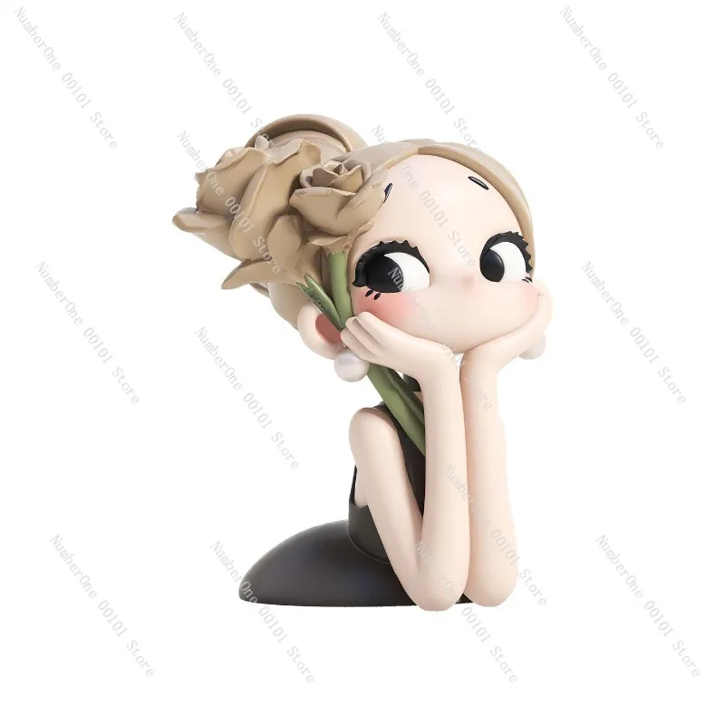 

Girls Room Cartoon Figurine Desktop Ornament Fashion Home Decor Cute Couple Birthday Gift Modern Resin Craft Display
