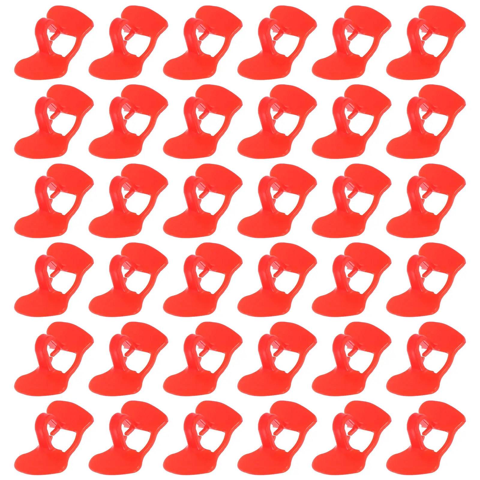

50pcs Chicken Peepers Anti-Pecking Solution Large Size Pinless Plastic Poultry Peepers For Rooster Hen Farm Supplies