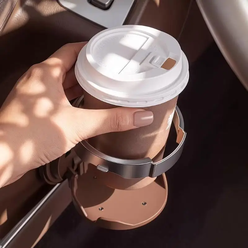 New Foldable Car Cup Holder Space Saving Design Portable Cup Holder Perfect For Vehicle Interior Drink Storage