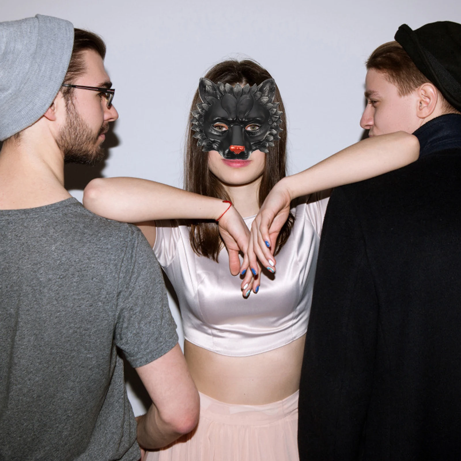 

1pc Lion Mask 3D Comfortable Breathable Halloween Cosplay Masquerade Decorations Masks for Women Men Dance Festivals