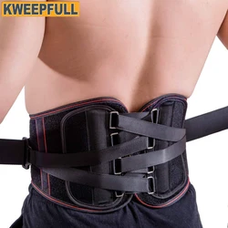 Lower Back Brace Pain Relief - Lumbar Support Belt for Women/Men -Adjustable Waist Straps for Sciatica,Spinal Stenosis,Scoliosis