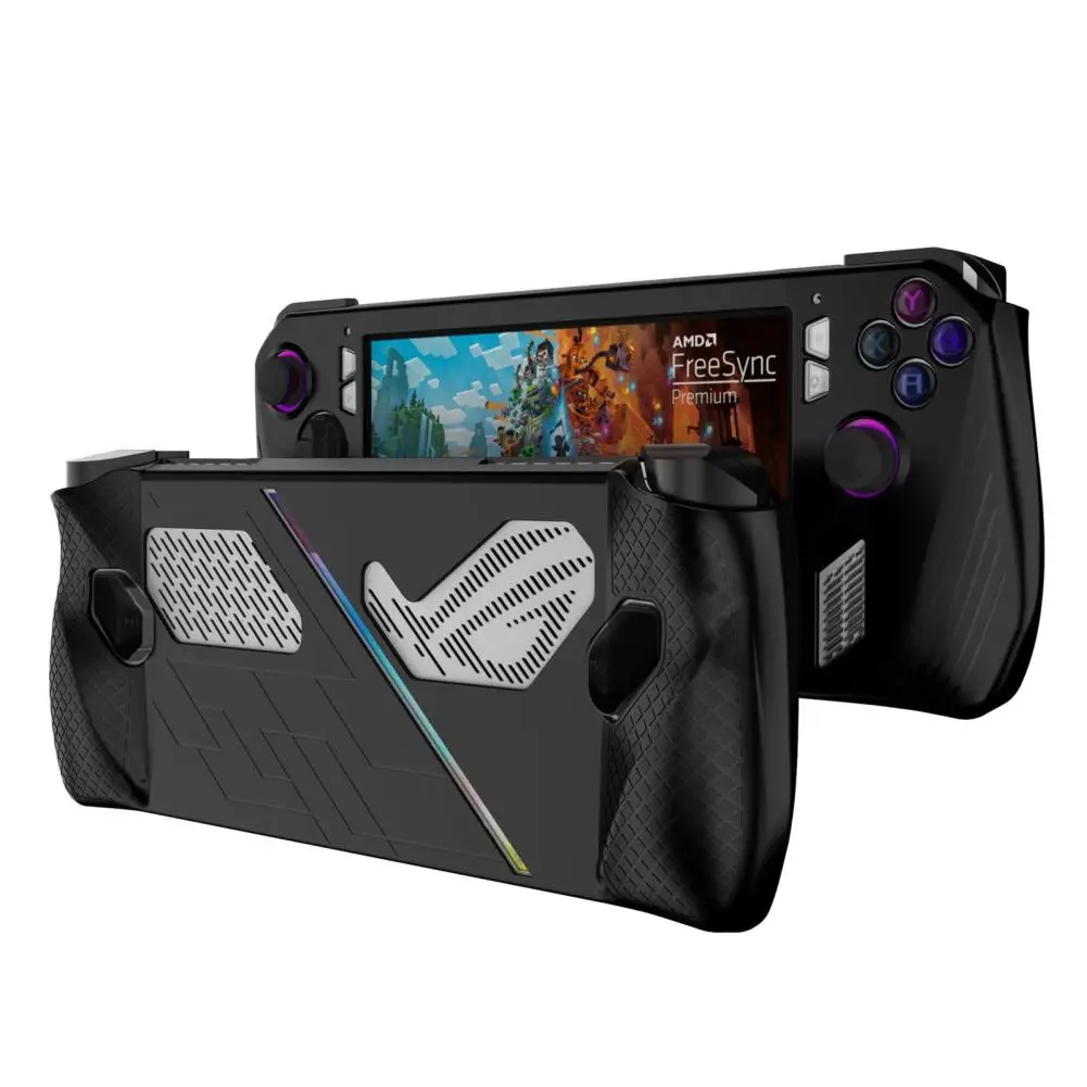 

Soft Silicone Protective Case Handheld Game Machine Accessories Compatible For ROG Ally Drop-proof Protector Cover