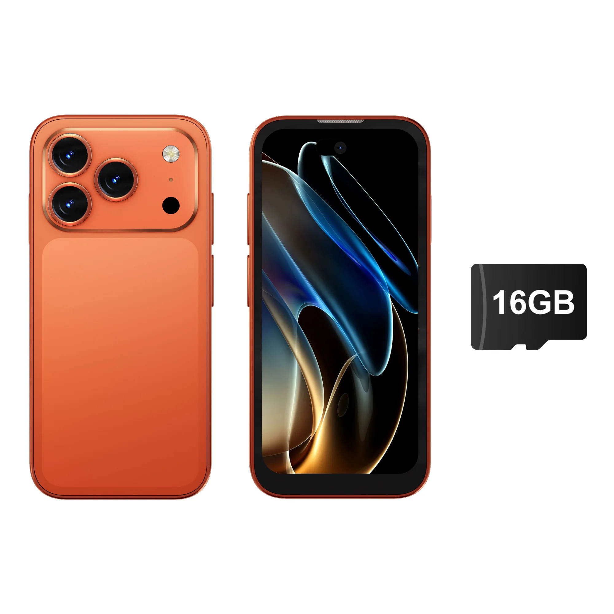 SERVO 17 PRO MAX mini Smartphone 3.75" Fullview Display 3G WCDMA Dual SIM Kaart GPS Gezichtsontgrendeling Android Kleine Smart Mobiele Telefoons