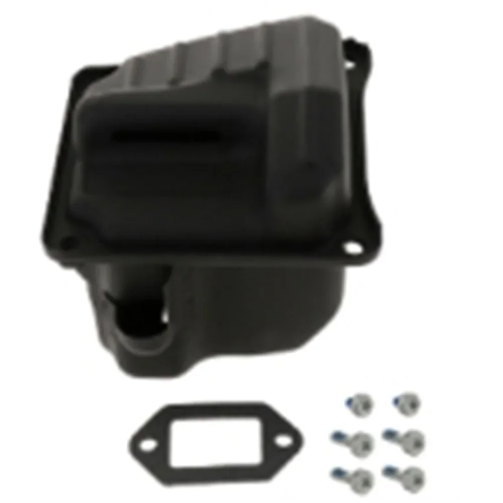 Dual Port Silenciador Exaustor Acessórios × Junta Ss215 1128 140 × Parafusos Stihl Ms460 para Stihl 044 046 0603 Set