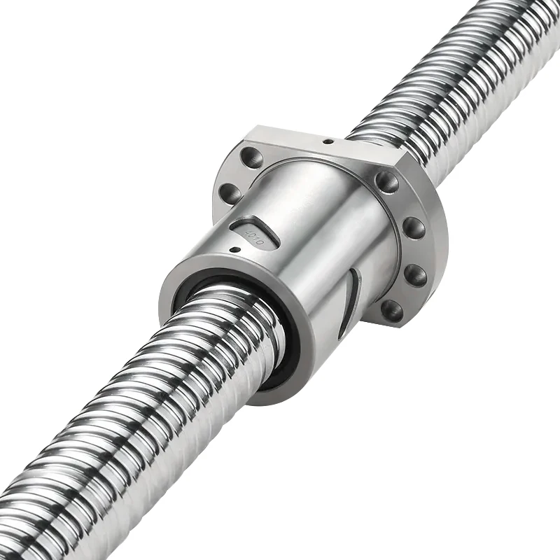 1PC Ball Screw SFU4010 Length 150-1150mm+Single Waist Nut Processed Ends Ballscrew Nut Set For Z Axis