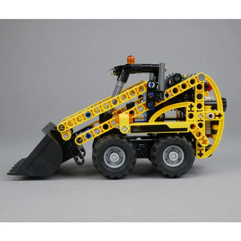 

MOC-114147 Новая модель строительного блока Skid Loader, 274 деталей, креативный детский строительный блок на день рождения и Рождество, игрушка в подарок