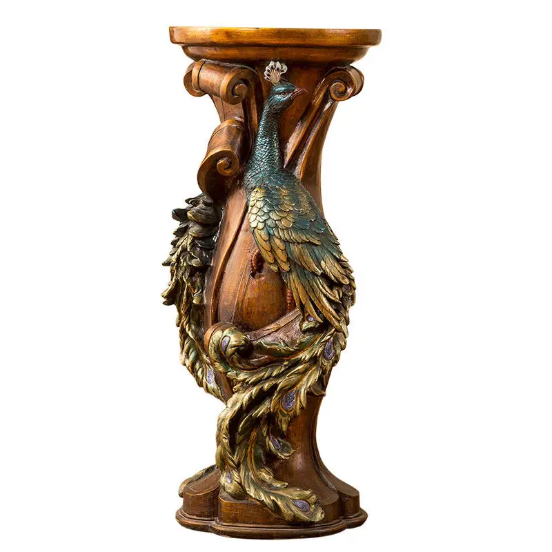 Ornament TV cabinet next to the floor creative decoration home living room flower stand decoration