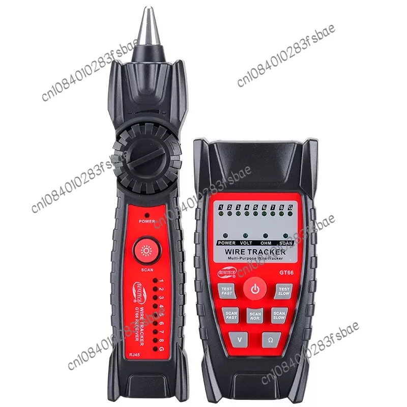 Gt66/GT67 Anti-Interference Line Finder Multi-Function Network Cable Tester Network Cable Wire Detector Line Finder