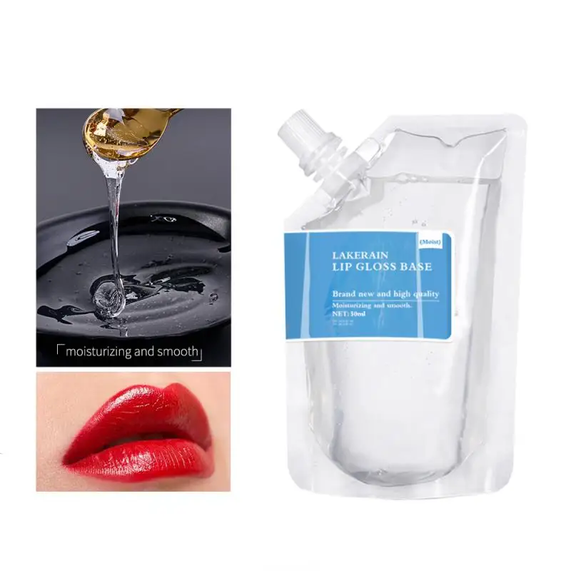 Material Gel Vegan-friendly Vegan Lip Care Wholesale Clear Gloss Base High-quality Lip Care Material Moisturizing