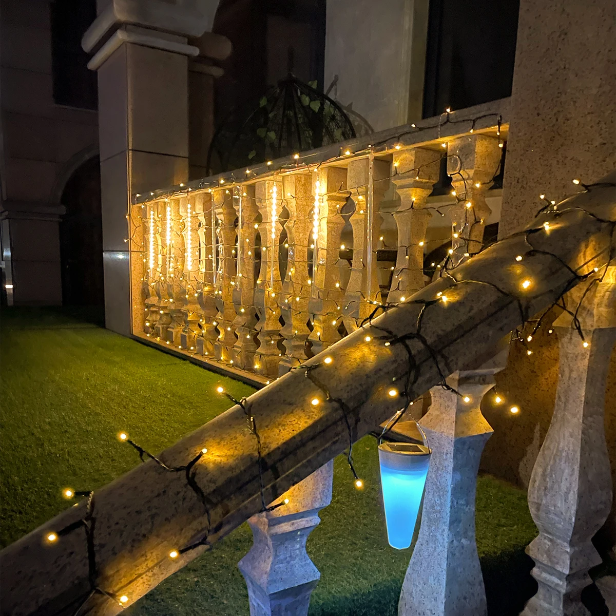 50M 100M 24V LED Luci Di Natale Fata Ghirlanda Luce Della Stringa Impermeabile Per Il Giardino Esterno Casa Vacanze Capodanno Decorazione Del Partito