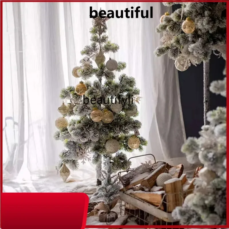 

Christmas decorations Large floor-to-ceiling Christmas tree shopping mall hotel Meichen festive atmosphere decoration ornaments