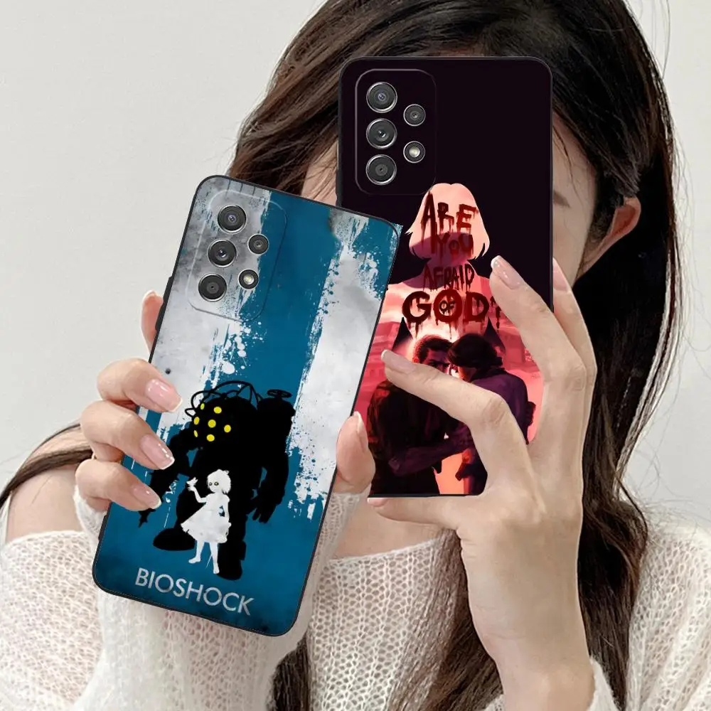 حافظة لهاتف سامسونج جالاكسي A73 72 71 70 56 55 54 53 52 36 35 34 23 16 15 5G غطاء أسود فاخر للهواتف الذكية #2