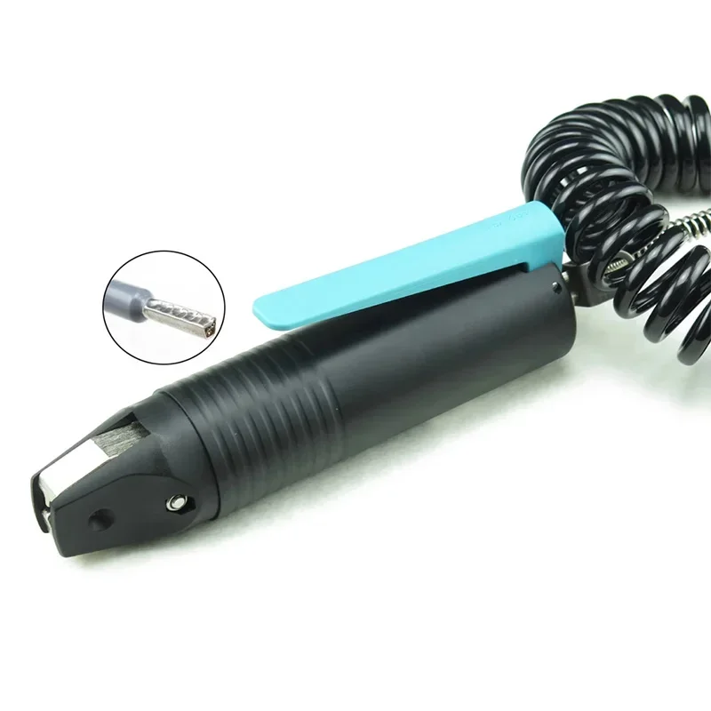 Pneumatic Terminal Crimping Pliers Handheld Pneumatic Hydraulic Scissors Clamp For 0.14-2.5m㎡ Cable Terminal Crimping