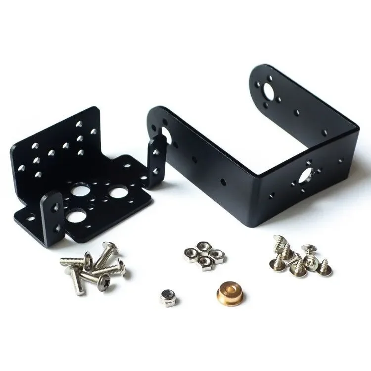 Mg995 996 steering gear pan and tilt mount mechanical robot servo mount set