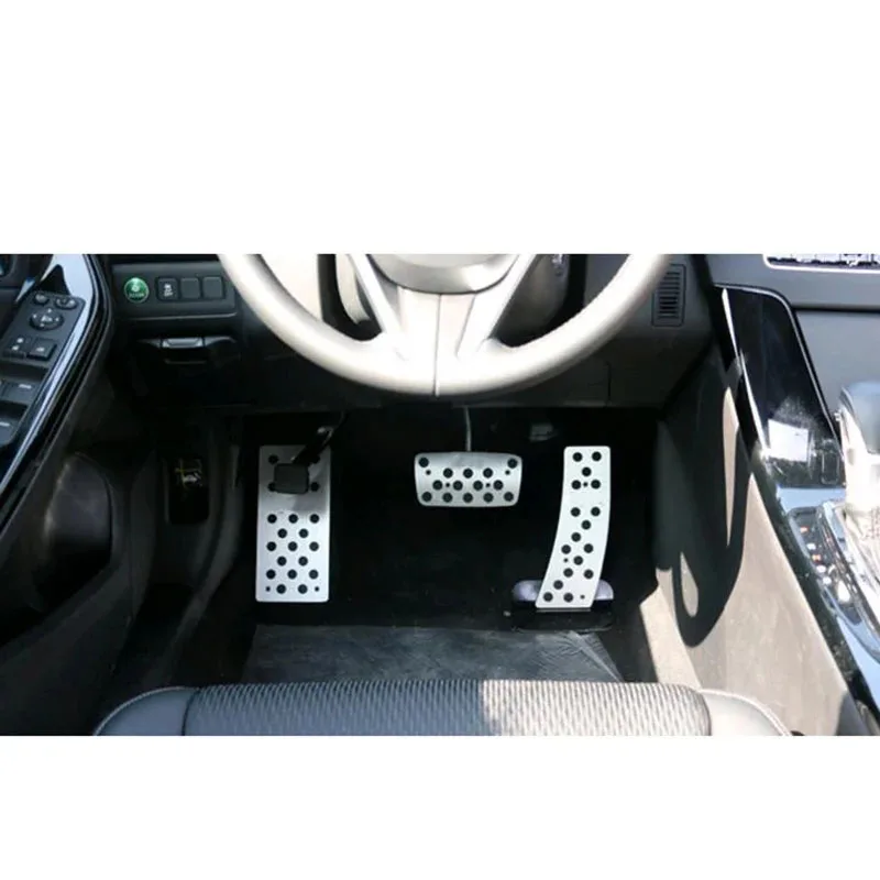 Non-Slip Car Styling Aluminum alloy Accessories MT/AT pedals Fit for Honda Accord 8th 2008-2013 EURO CU1 CU2 CU3 CU4 CW1 CW2
