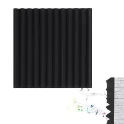 Sound Proof Wall Panels Noise Reduction Panels With Triangular Groove Fire Resistant Acoustic Insulation Wall Panel Sound