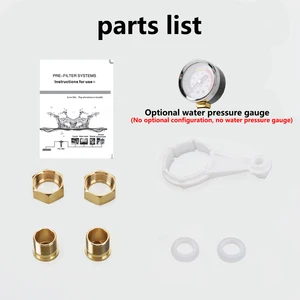 Tüm Ev Spin Aşağı Tortu su Filtresi / su arıtıcısı, Merkezi Ön Filtre Sistemi, Geri Yıkama paslanmaz çelik tel örgü, OSWNKW-05 8 en çok satılan, ön filtre, no. 4