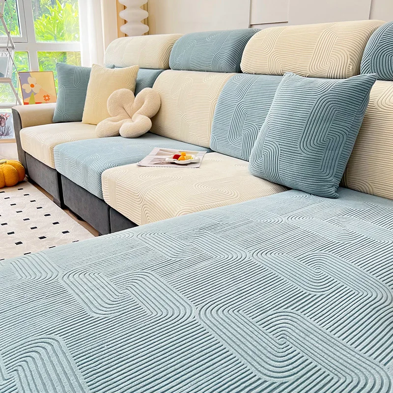 Sofa cover All-inclusive Universal cover Simple modern four-season sofa cushion Non-slip Nordic full cover cloth towel