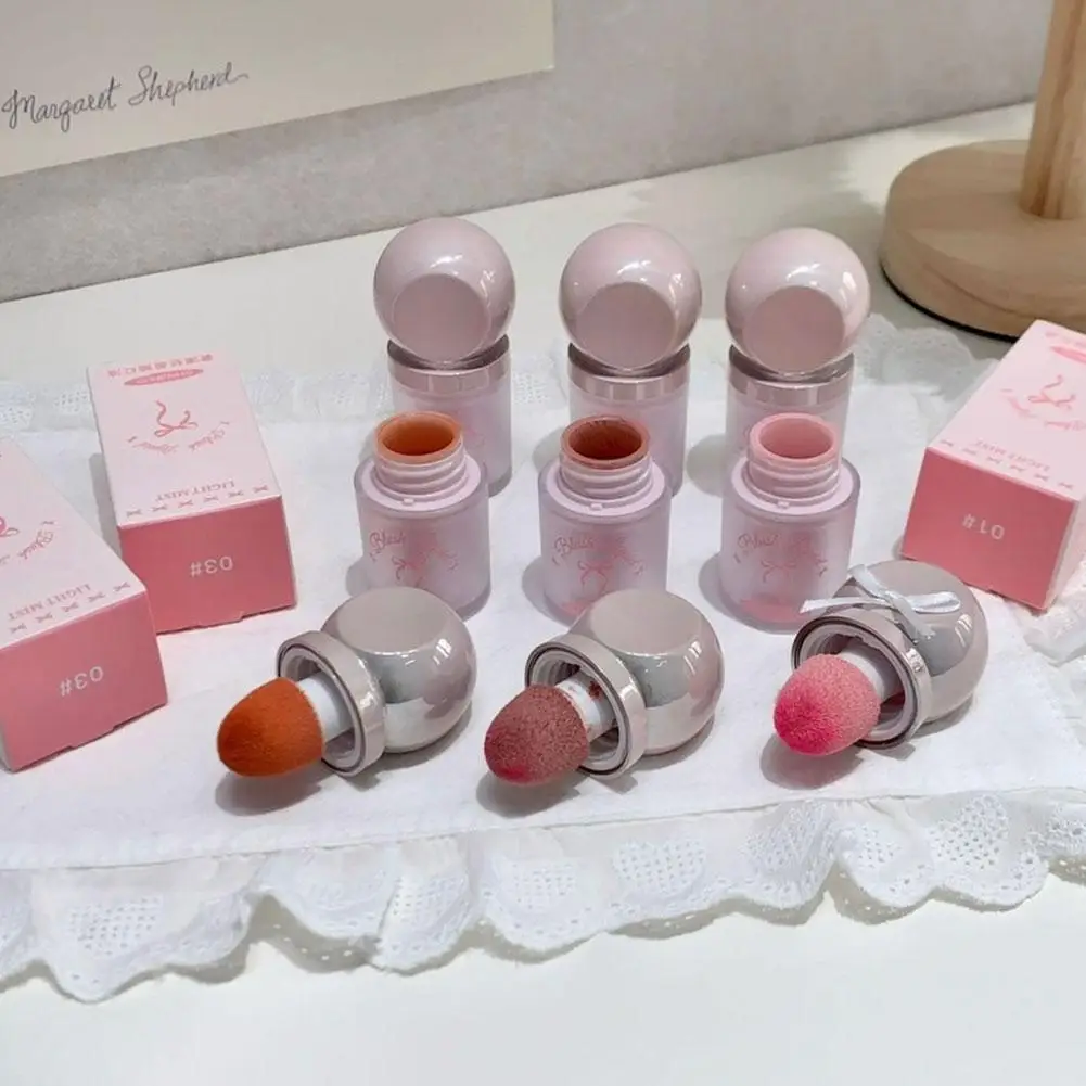 Misty Lightweight Blush Liquid Moisturizing Formula Whitening Brightening Natural Rouge Cheek Lip Multi Use Makeup