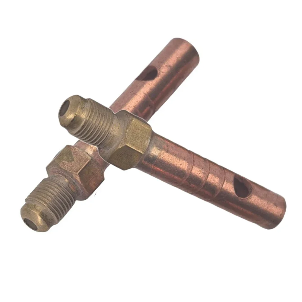 Conector De Cobre Da Tocha De Solda, Conexão Confiável Para P80 TIG, Adaptador De Cabeça De Metalurgia, Rosca M8X0 75