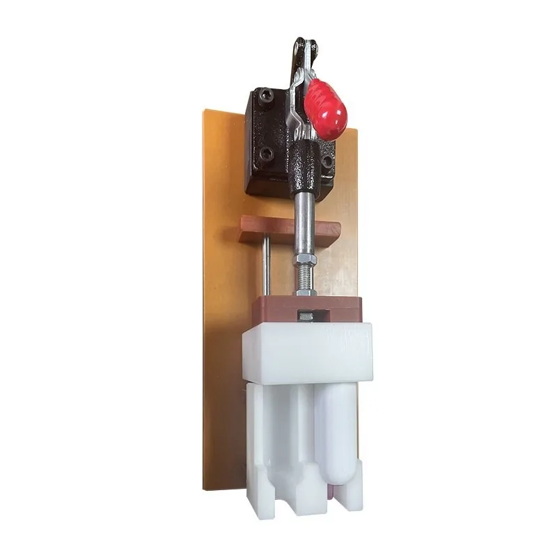 Horizontal pressure holding fixture, electric wood board POM linear bearing fixture, single station compression testing fixture