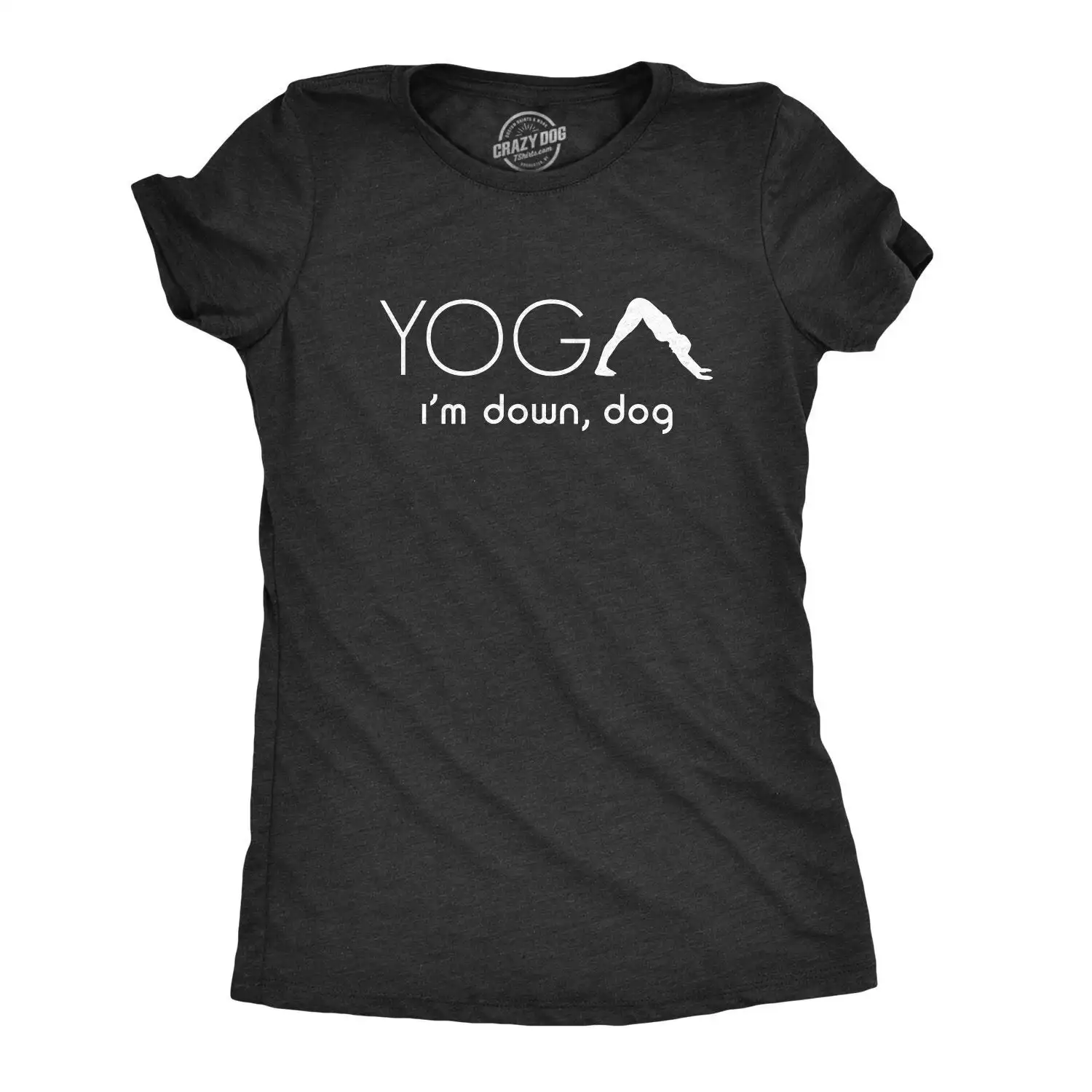 Yoga I'M Down Dog T Shirt Womens Do For Yogini Cool Yogi S