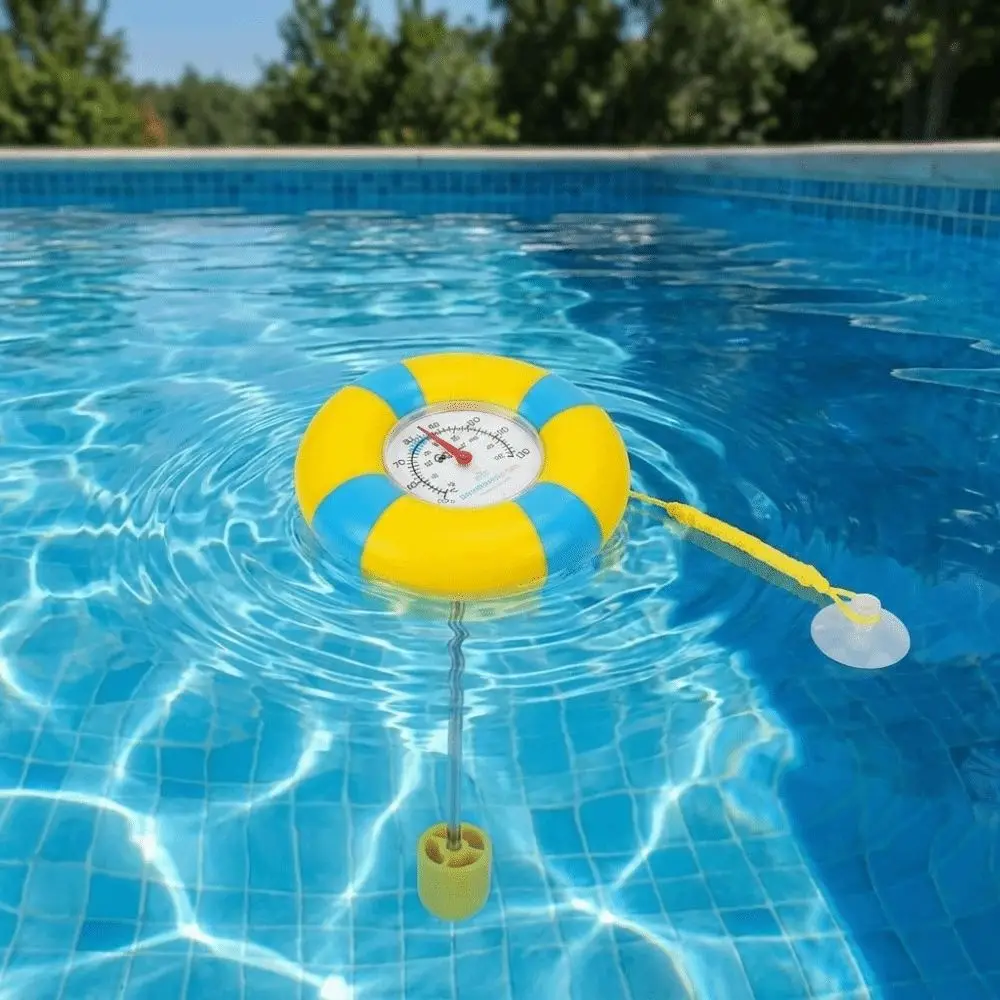 Waterproof Floating Pool Thermometer Mechanical Gauge Wireless Digital Thermometer Accurate Measurement