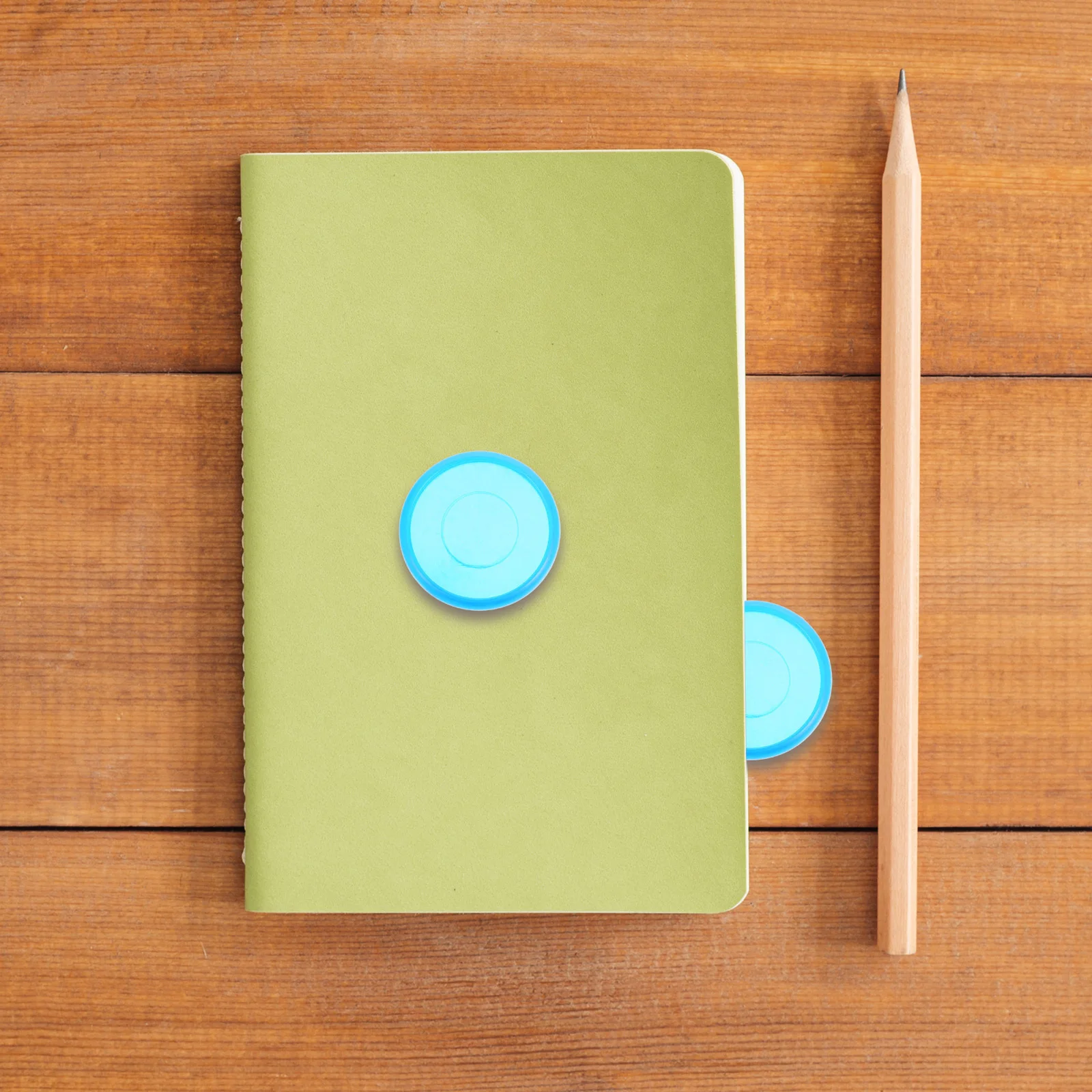 

44Pcs Loose Leaf Binder Rings Plastic Binding Discs ABS Round Binder Buckles for Paper Organizing Notepads Planners