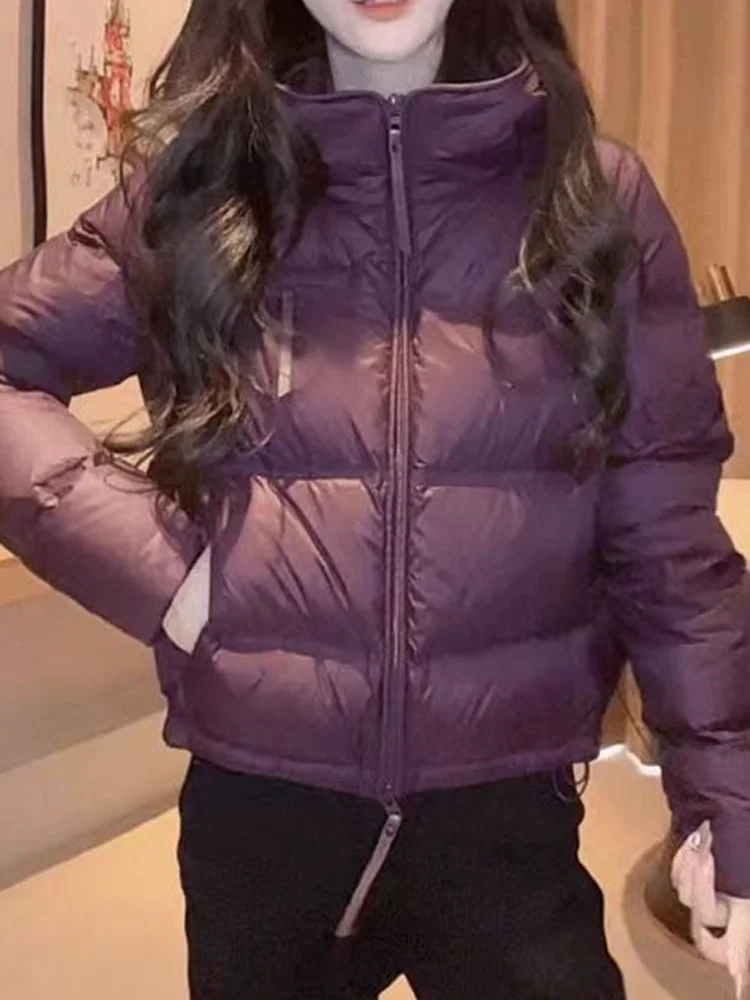 

Утепленная хлопковая куртка-пуховик для женщин: новинка зимнего сезона, теплая, удобная для поездок на работу