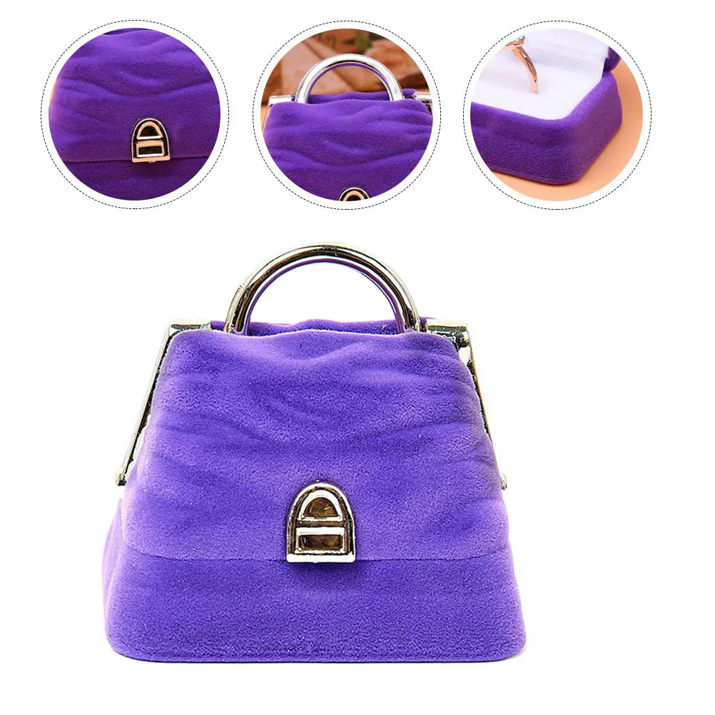 

Safe Sturdy Jewelry Box Ring Storage Container Perfect Wedding Anniversary Birthday Gift Organizer Ring Box Jewelry Boxes