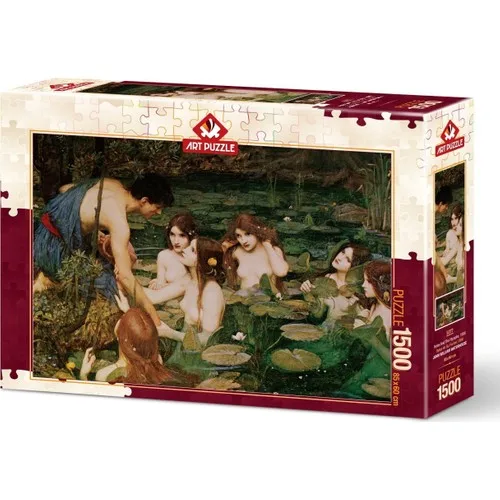 Art Puzzle Hylas and Water Nymphs 1896 1500 Piece Jigsaw Puzzle