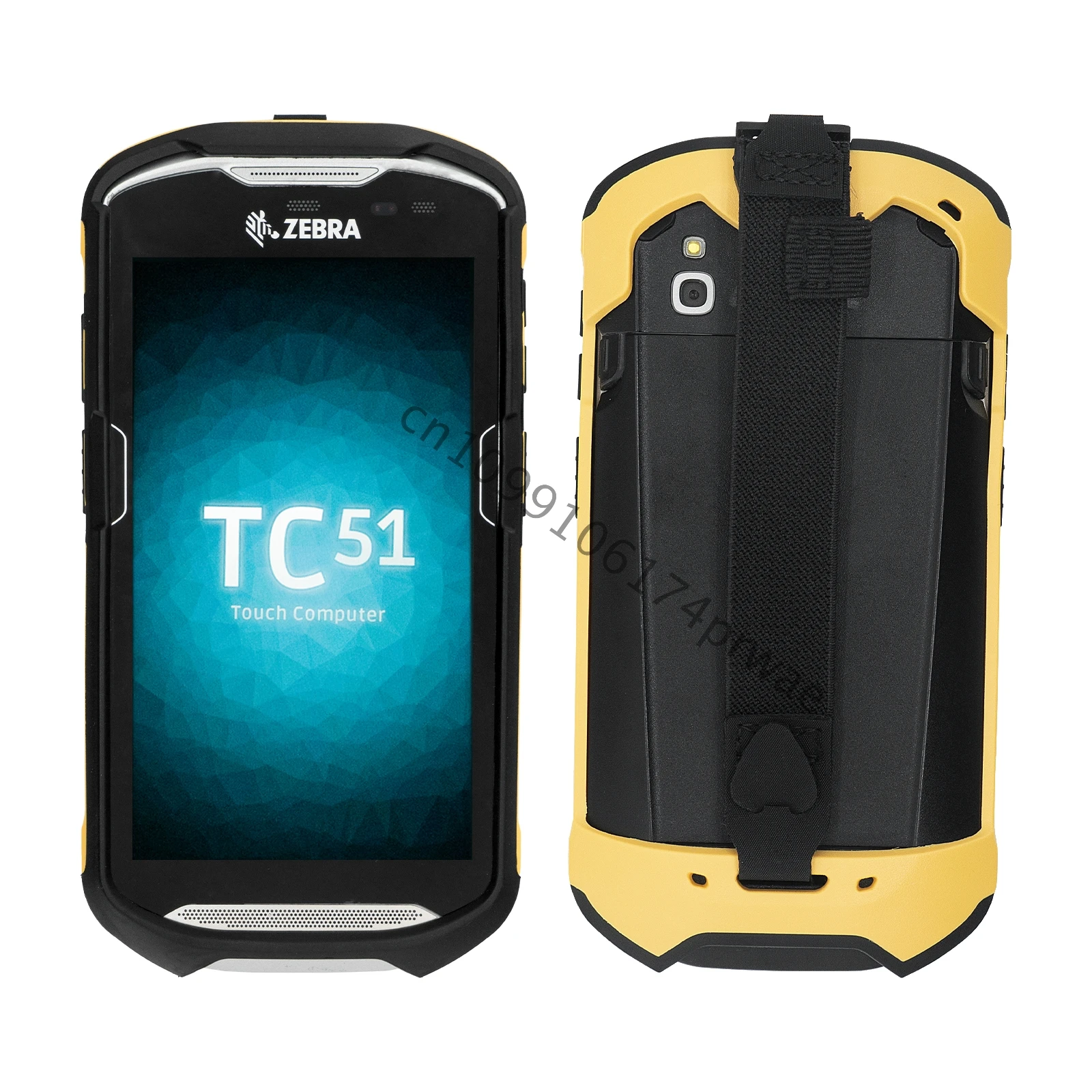 ☑️Yellow Exoskeleton Rugged Boot with Hand Strap SG-TC5X-EXO1-01 Compatible with Zebra TC51 TC56 TC52 TC57 TC52X Terminal☑️