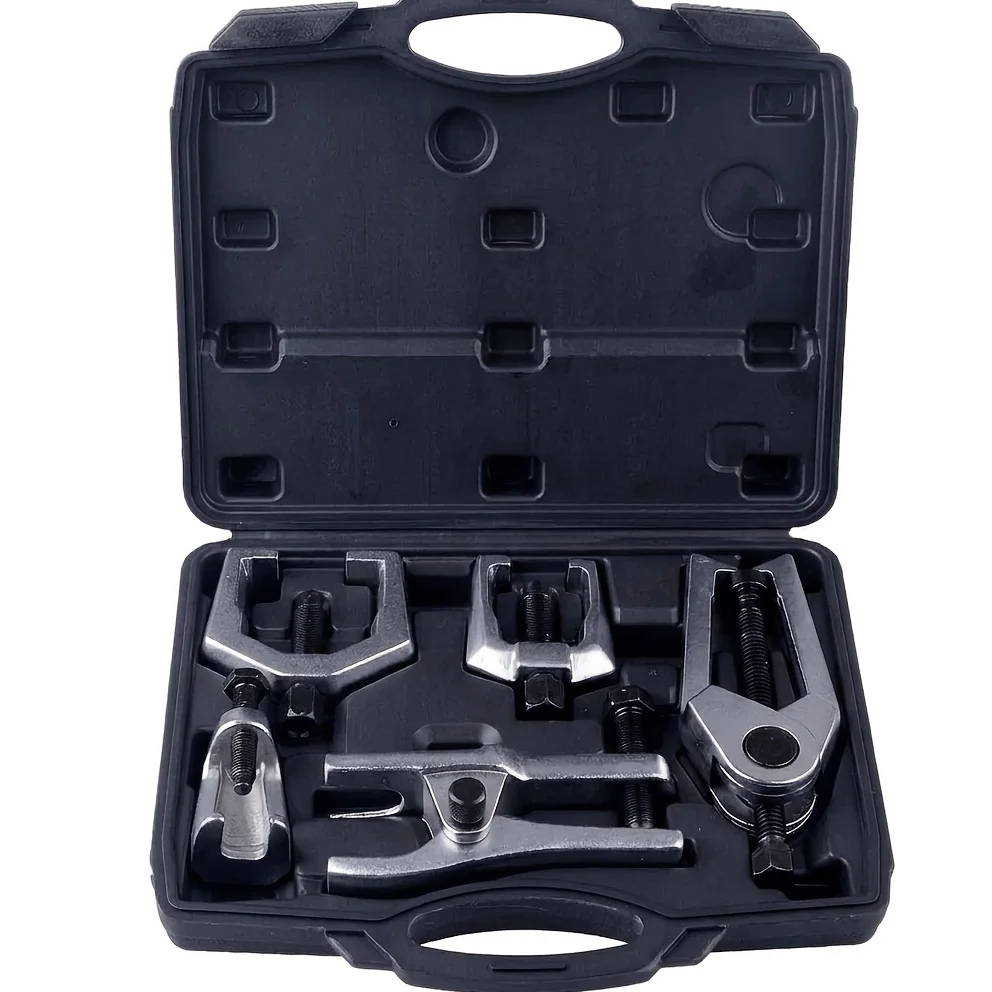 

5pcs Front End Service Kit Pitman Arm Puller Ball Joint Tie Rod Removal Tool Kit