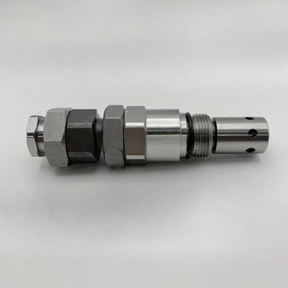 Relief Valve, Compatible with Daewoo Doosan Excavator DH220-5 DH220-7 DH200-5, Factory Standard Part Number 2420-1225A
