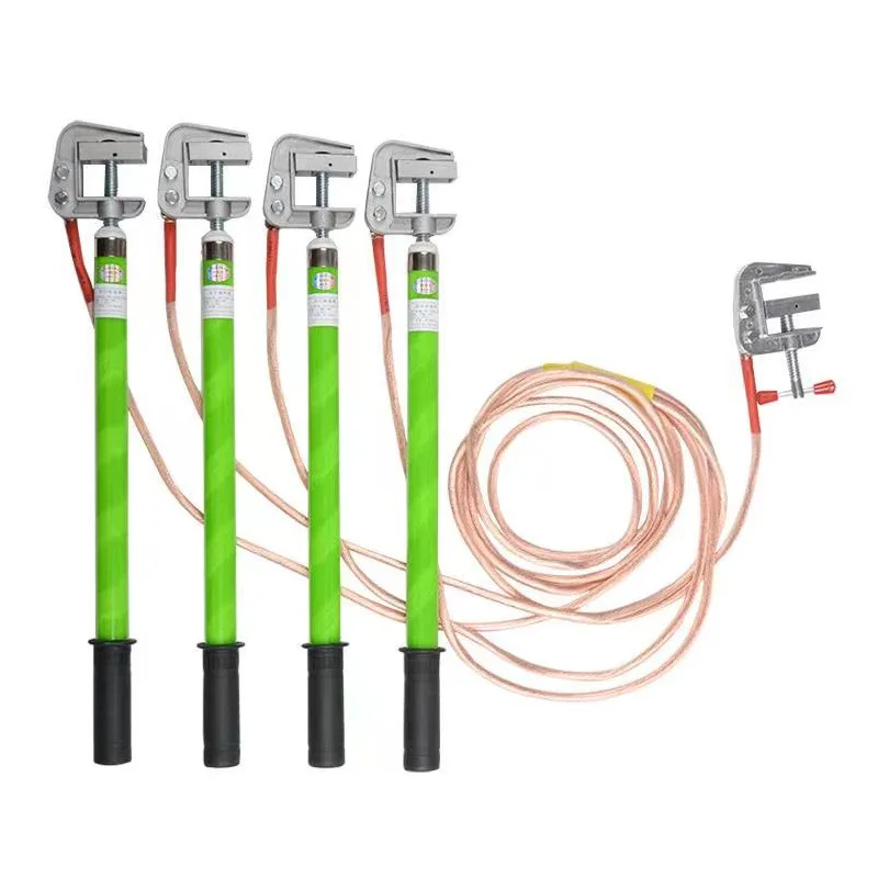 

Grounding wire 10kv outdoor portable short circuit grounding rod distribution room flat spiral hook national standard cable