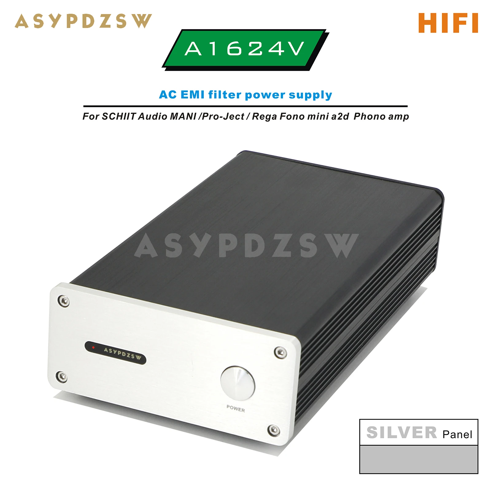 ASYPDZSW HIFI AC EMI filter netzteil Für SCHIIT Audio MANI Phono/Pro-Ject/Rega Fono mini a2d MMPhono amp AC 16V/24V (Optional) 3