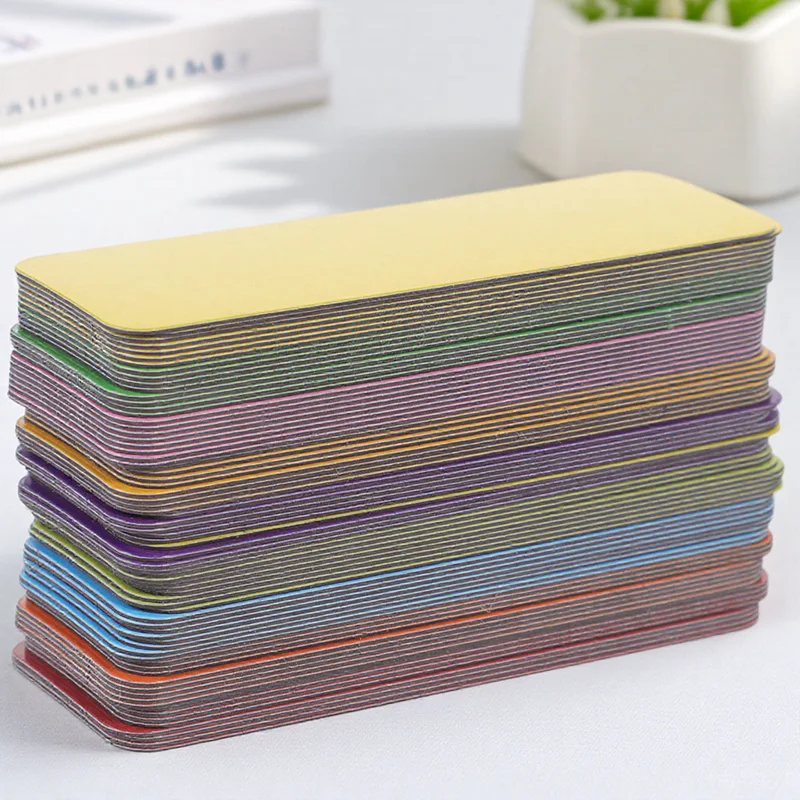 72Pcs Magnetic Reusable Dry Erase Labels Writable Tags for Whiteboard Memo Fridge Magnet Magnetic Labels