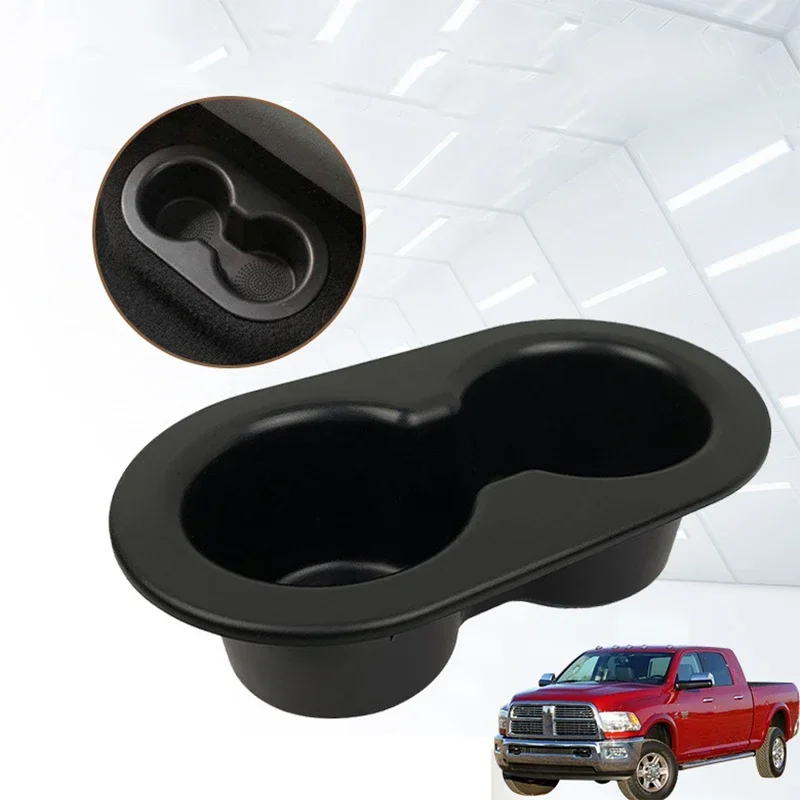 

1PC Car Seat Cup Holder Car Interior Organiser Storage Cup Holder For RAM 2002-2016 Rear Seat Car Drink Coffee Milk Cup Holder