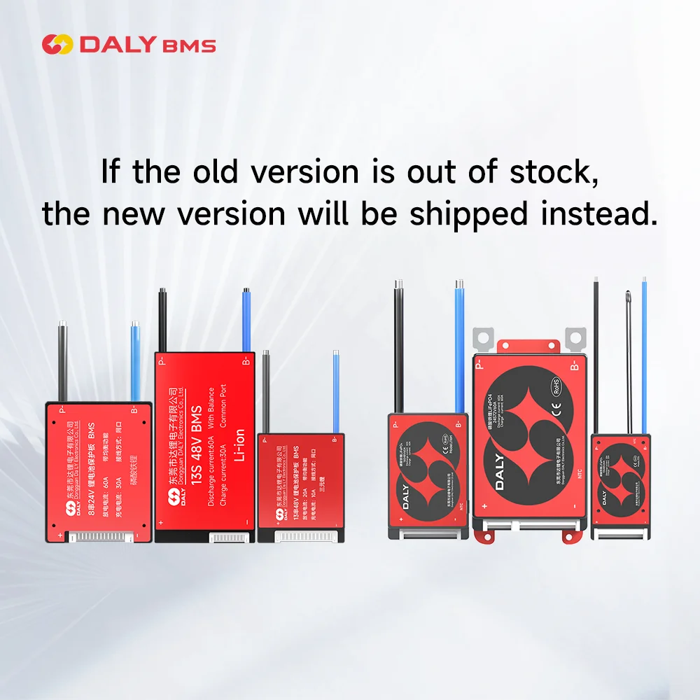 DALY BMS18650 NTC 10S 36V 13S 48V 20A 40A 60A Li-ion Battery with Balance Low High Temperature Cut Off Protection DalyBMS