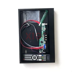 컨트롤러 보드 및 금속 케이스에 맞는 DIY 키트 화면, VGA, HDMI, AV, USB 아날로그 TV 신호, 15.6 인치, 40 핀 LVDS, LTN156AT14, LTN156AT15, 1366x768