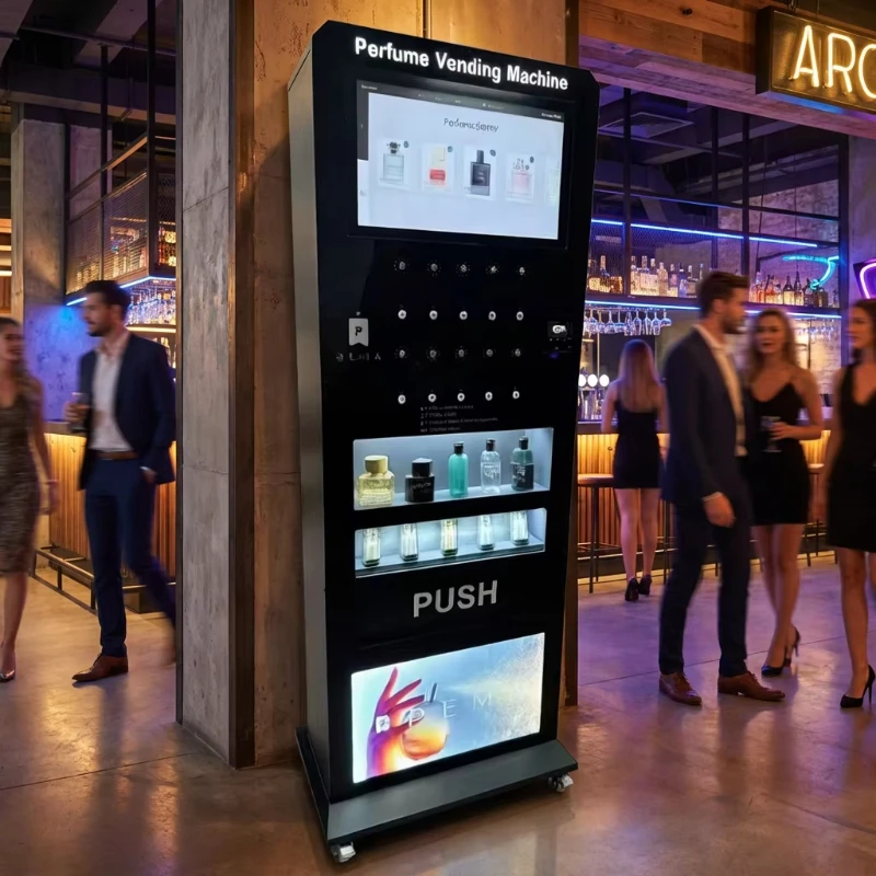Customized Remote Management Perfume Vending Machine Automatic Smart Dispenser Real Time Inventory Check for Business Owner