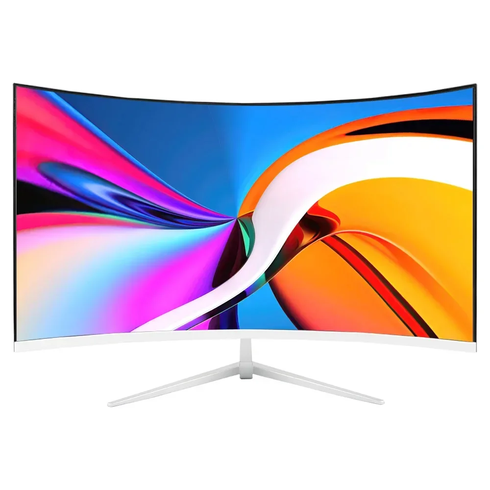 32-Inch curved display 165Hzx wide viewing angle micro-edge commercial display can be wall-mounted, low blue light does not