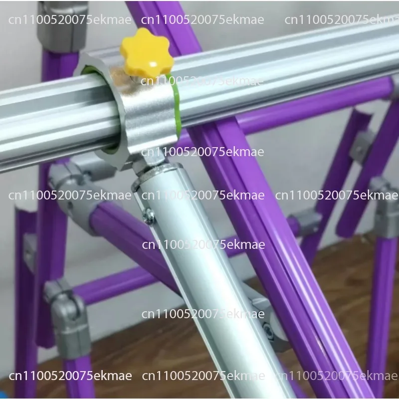Heavy Duty Aluminum Sliding Bar Cross Stitch Frame Thickened Adjustable Large Fabric Holder