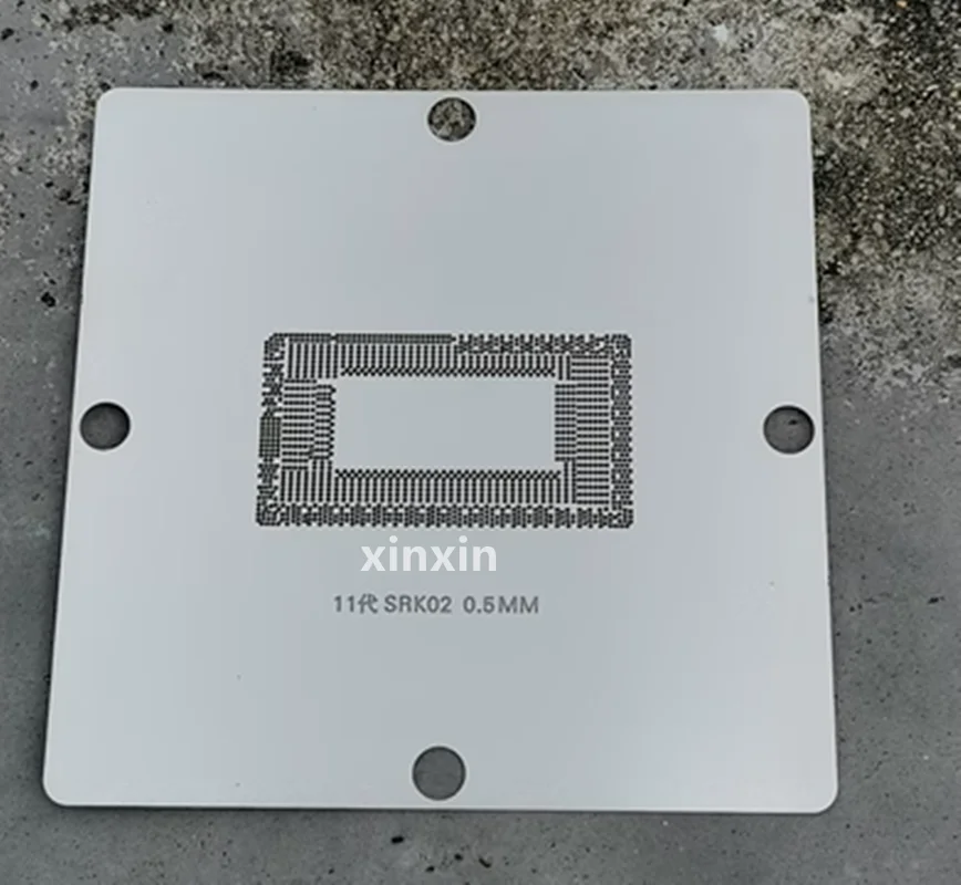 Direct heating 90*90 11th Generation CPU Stencil For I3 I5 I7 SRK01 SRK02 SRK04 SRK05 SRK07 SRK08 SRH8L SRK1F In stock