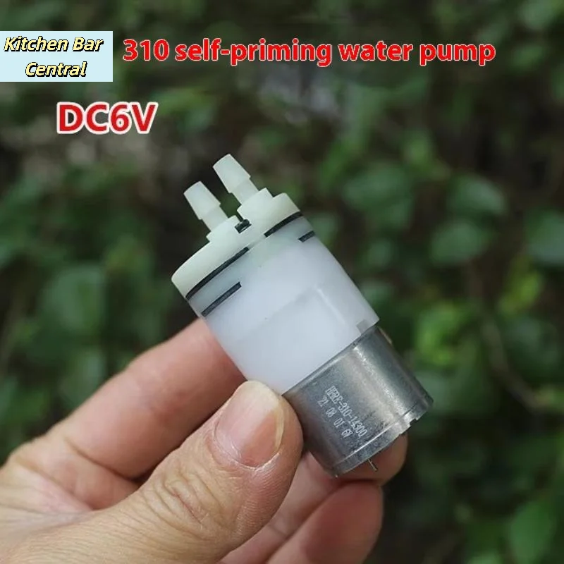 【1PC DC 3.7V 5V 6V Micro Self-priming Suction Water Pump Mini 310 Motor Water Pump Small Diaphragm Air Water Pump DIY Parts】