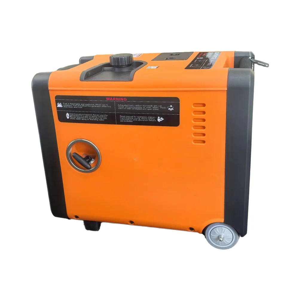 220V 4000W/4500W Open Type  Power Generator 4-Stroke 60Hz Low Noise Single/Three Phase for Home Use