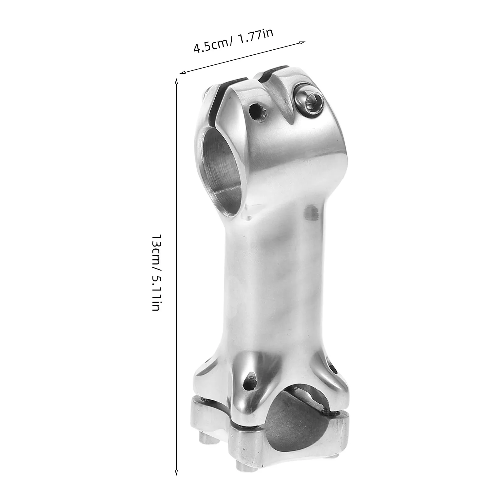 Aluminum Alloy Bicycle Handlebar Stem Riser for Mountain Road Downhill Bikes Simple Style Durable Lightweight Adjustable