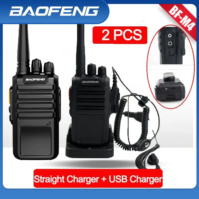 

2pcs Baofeng M4 powerful Walkie Talkie Radio Station UHF 400-470MHz 16CH CB Radio talkie walki Portable Transceiver